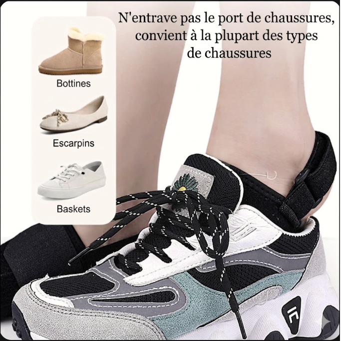 Attelle correcteur et protection d'hallux valgus avec barre en aluminium intégré