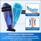 Attelle de cheville pour soutenir le pied, fractures et entorses