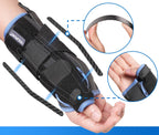 Attelle de poignet avec soutien du pouce pour soulager les douleurs liées à l'arthrite, les entorses et la stabilisation de la main