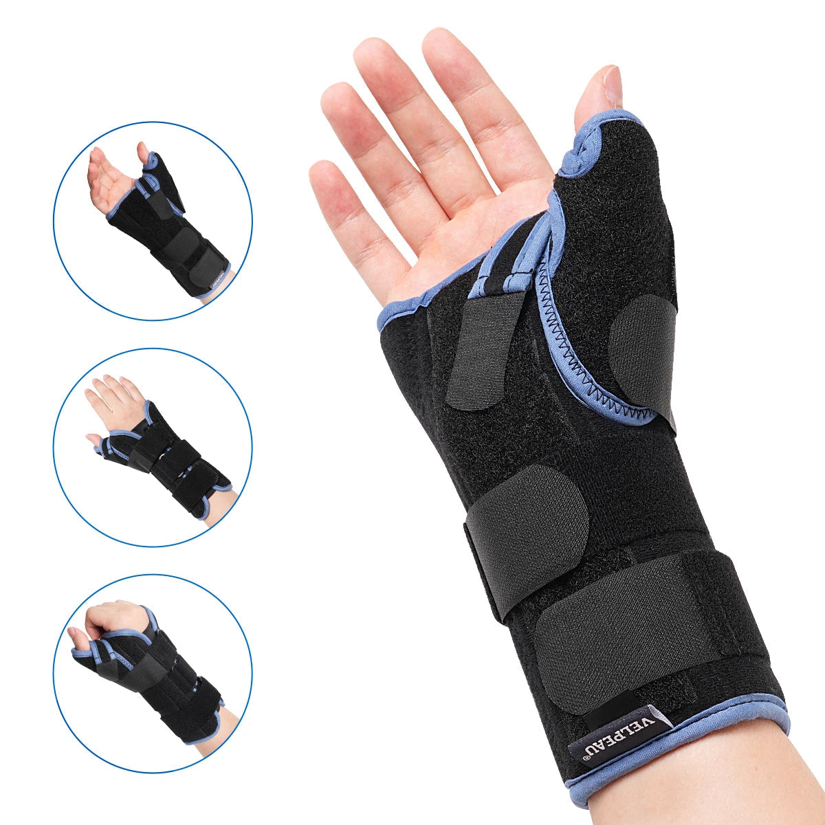 Attelle de poignet avec stabilisateur de pouce