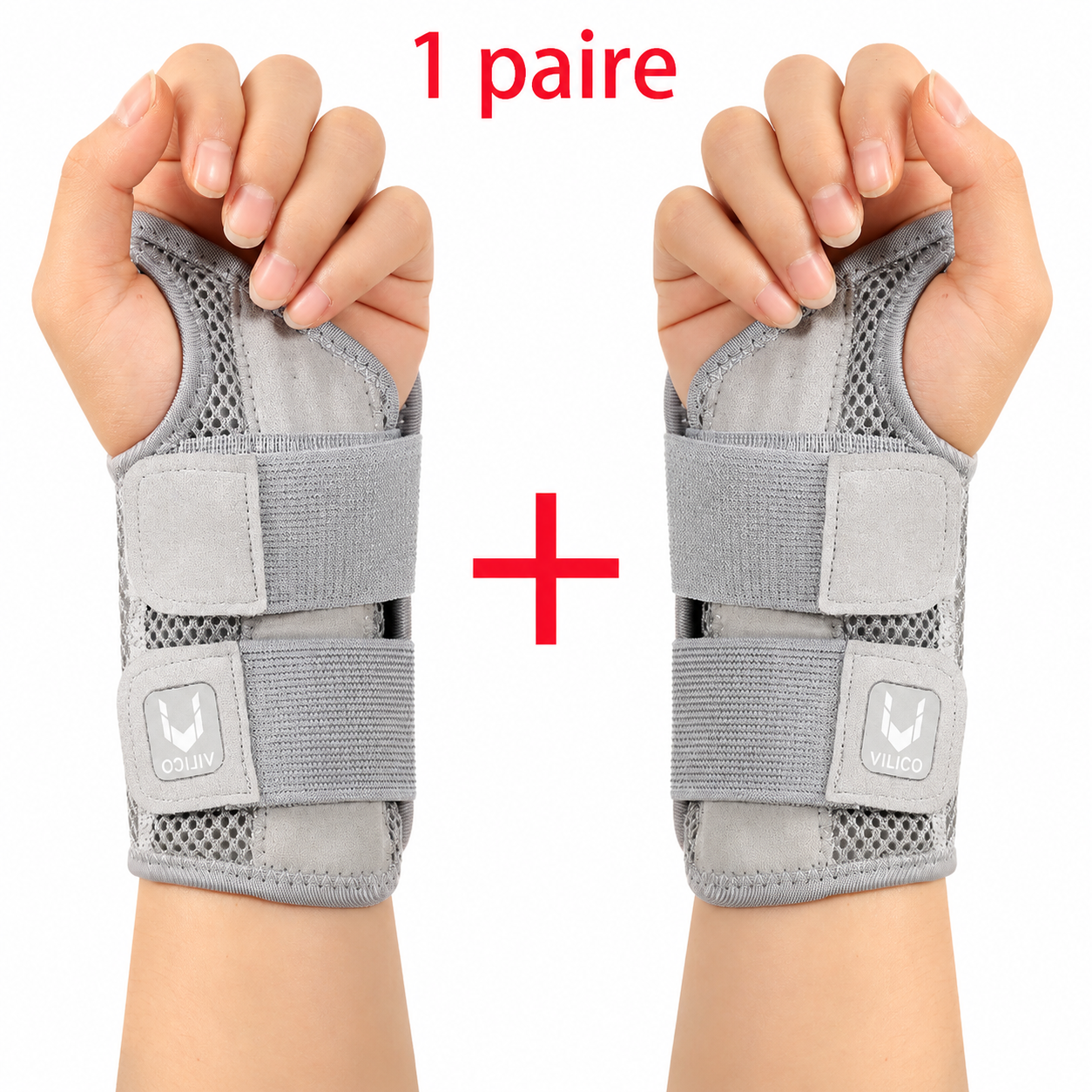Protège poignet à double sangle réglable