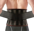 Ceinture lombaire respirante pour les douleurs de hernie discale ou de sciatique