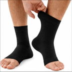 Chaussettes de compression courte pieds ouverts, classe 2 (20-30mmHg)