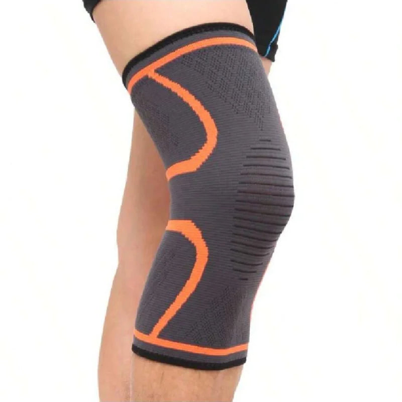Manchon de soutien du genou à compression élastique