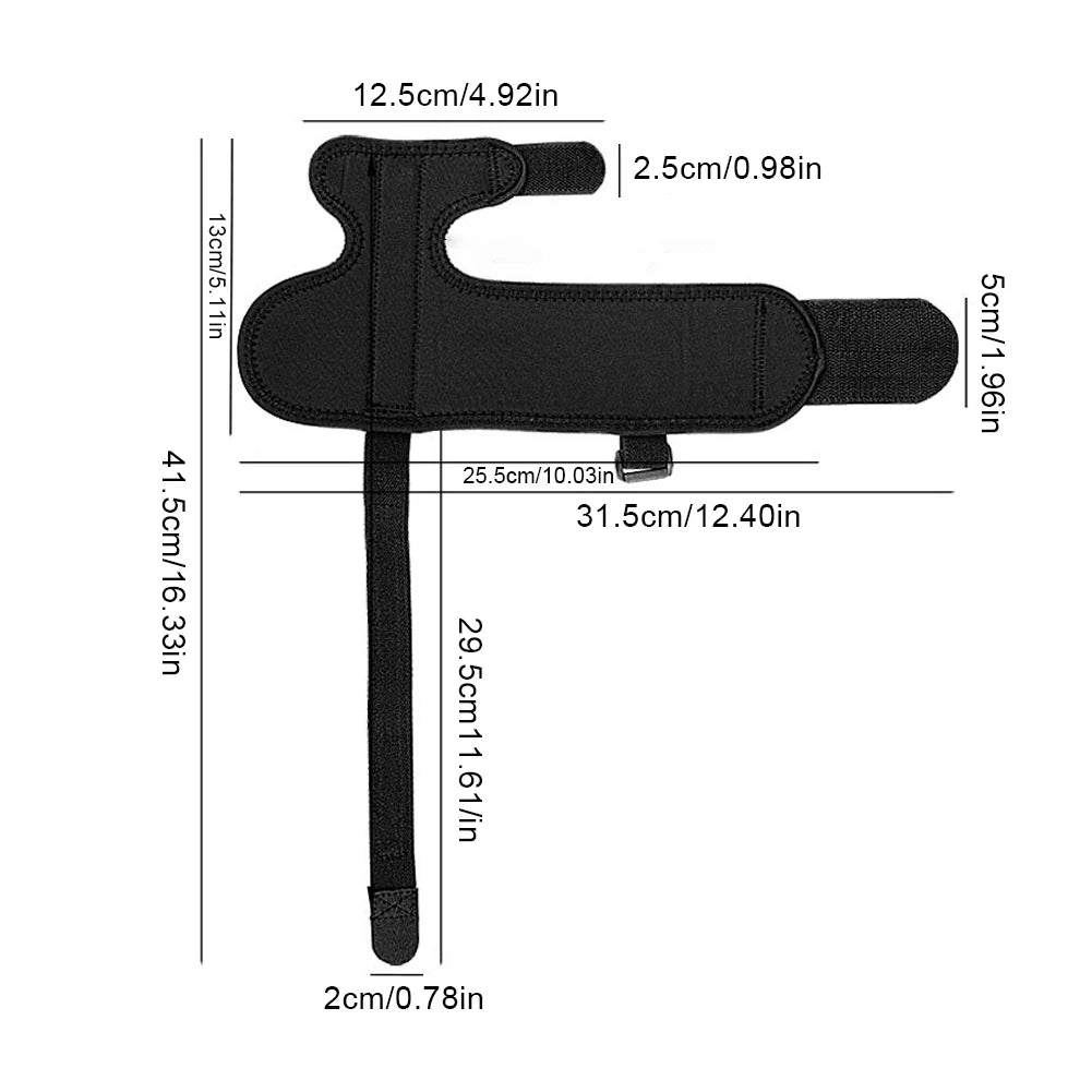 Attelle correcteur et protection d'hallux valgus avec barre en aluminium intégré