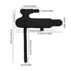 Attelle correcteur et protection d'hallux valgus avec barre en aluminium intégré