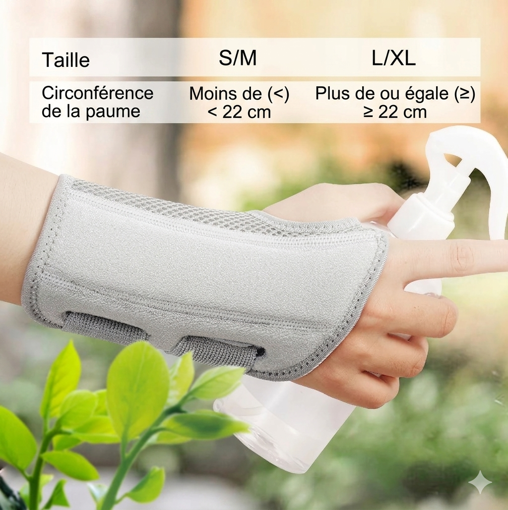 Protège poignet à double sangle réglable