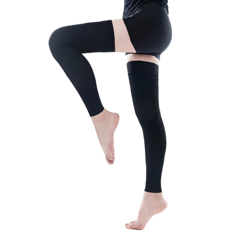 Bas de compression sans pieds, classe 3 (34-46mmHg)
