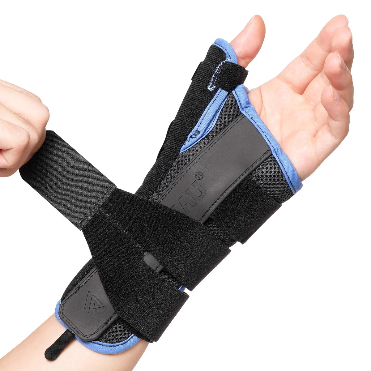 Attelle de poignet avec soutien du pouce pour soulager les douleurs liées à l'arthrite, les entorses et la stabilisation de la main
