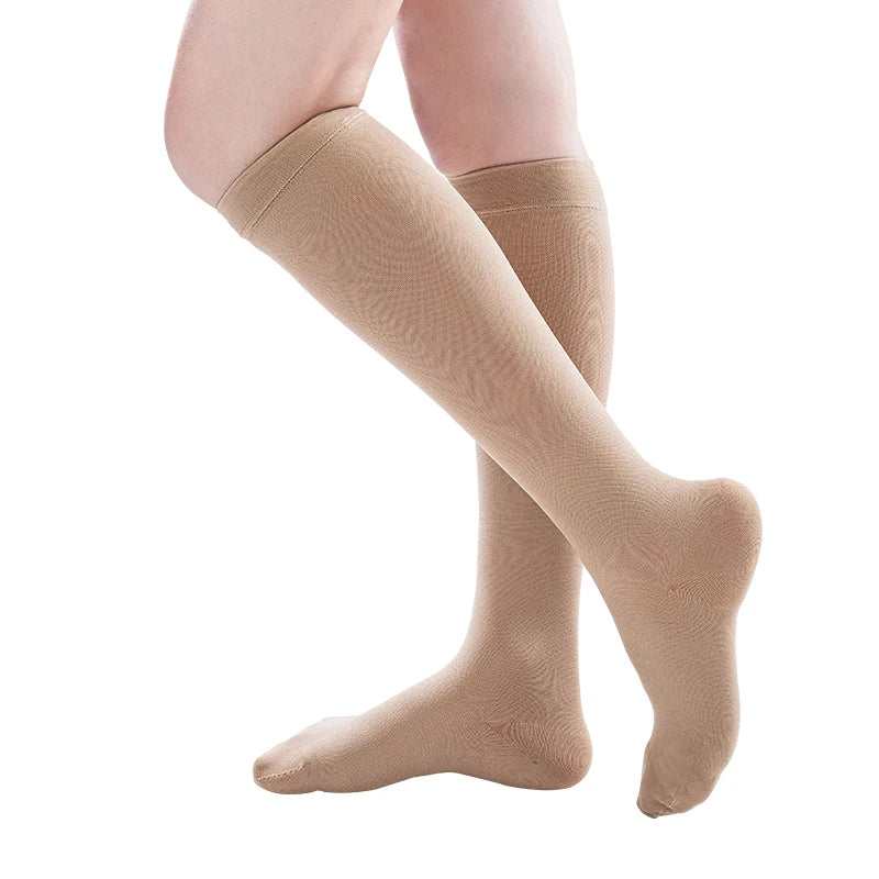 Chaussettes de compression longues, classe 3 (34-46mmHg)