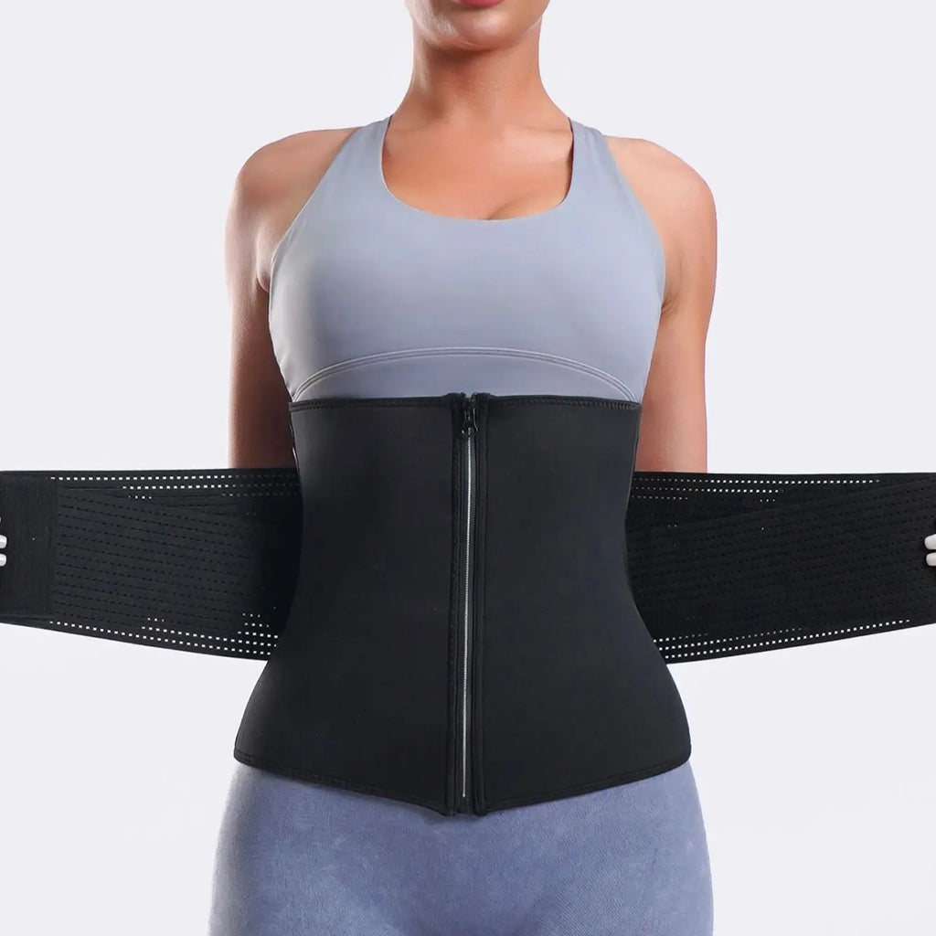 Ceinture Lombaire de Soutien Actif – Hauteur 26 cm avec fermeture zip